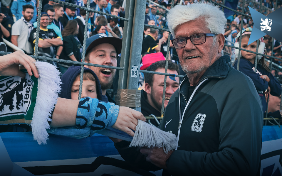 Werner Lorant vor zweieinhalb Jahren in der Westkurve des Grünwalder Stadions. Werner Lorant vor zweieinhalb Jahren in der Westkurve des Grünwalder Stadions.